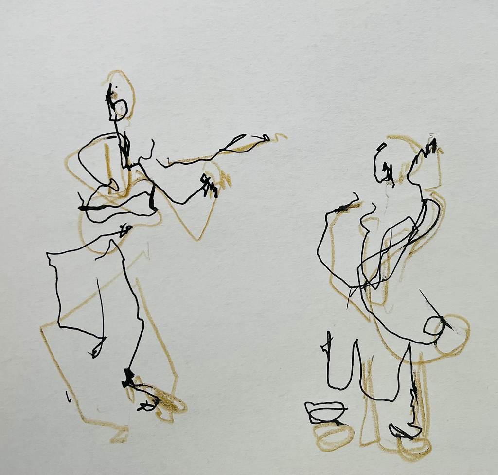 Guitarrista y Bailarina