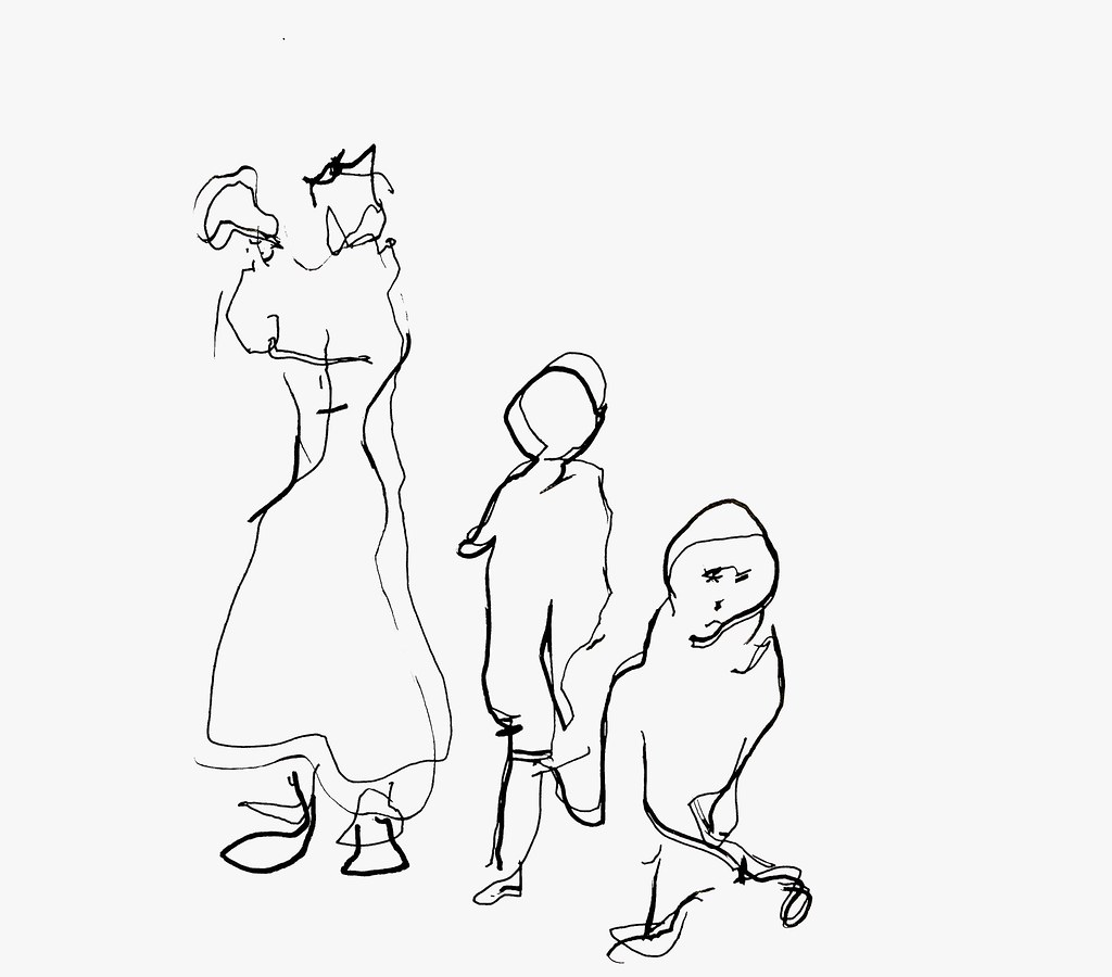 Mother with Three Children